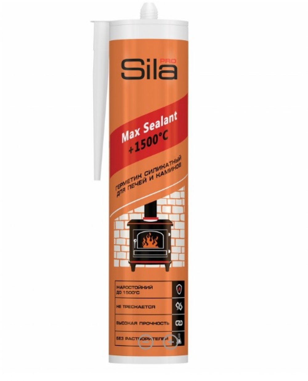 Герметик огнестойкий SILA +1500C