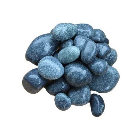Камень для бани Пироксенит шлифованный мелкая фракция (10 кг)